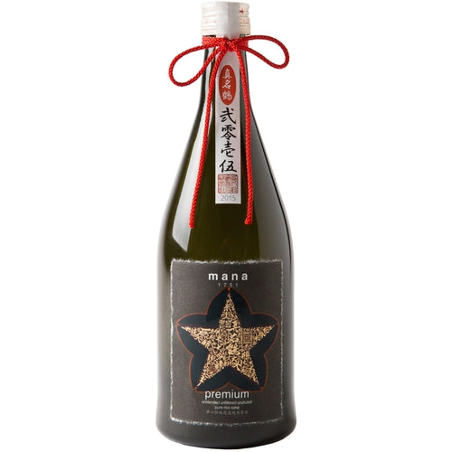 mana 1751 Premium single unfiltered junmai sake 720ml